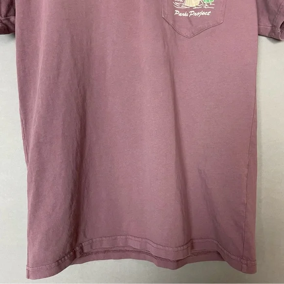 Parks Project T-Shirt National Parks Short Sleeve Size Small Unisex Purple Grape - Picture 6 of 12